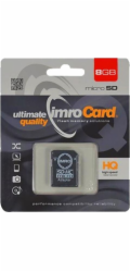 IMRO 10/8G ADP memory card 8 GB MicroSDHC Class 10