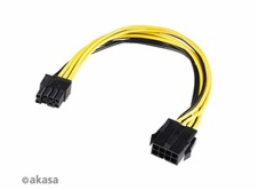 AKASA adaptér 12V ATX 8-Pin to PCIe 6+2 pin Adapter Cable