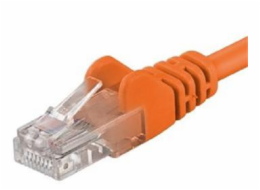 PremiumCord Patch kabel UTP RJ45-RJ45 CAT6 5m oranžová