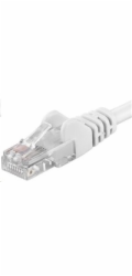PremiumCord Patch kabel UTP RJ45-RJ45 CAT6 3m bílá