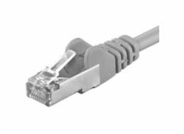 Premiumcord Patch kabel FTP, CAT6, AWG26, 2m,šedá