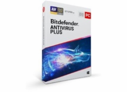 Bitdefender Antivirus Plus 1 zařízení na 3 roky
