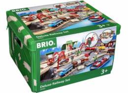 BRIO World Roads and Rails Railway Set Deluxe