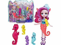 Mattel Mattel Enchantimals Rodina mořských koníků - HCF73