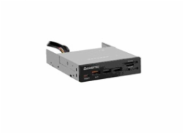 CHIEFTEC čtečka karet CRD-908H, 3,5", USB 3.2 Hub