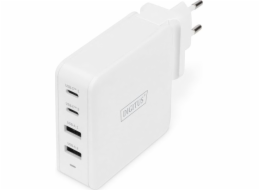 DIGITUS 4-port.USB nabíj.adaptér univerzální USB-C /USB A 100 W
