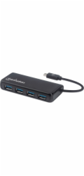 Manhattan USB HUB 4x USB-A 3.0 (164924)
