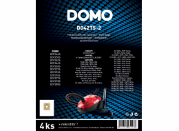 Sáčky do vysavače 4 ks - textilní, 4 l - DOMO DO42TS-2