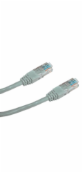 DATACOM Patch kabel UTP CAT5E 3m (x) šedý křížený