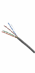 DATACOM UTP lanko CAT5E  PVC 100m šedý