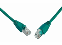 SOLARIX patch kabel CAT5E SFTP PVC 20m zelený snag-proof