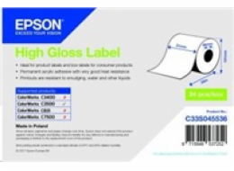 High Gloss Label Cont.R, 51mm x 33m