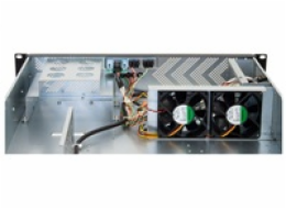 CHIEFTEC skříň Rackmount 2U ATX, UNC-210T-B-U3-OP, Black, bez zdroje