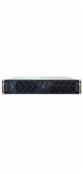 CHIEFTEC skříň Rackmount 2U ATX, UNC-210T-B-U3-OP, Black, bez zdroje