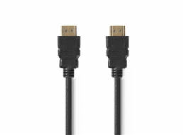 NEDIS High Speed HDMI 1.4 kabel s ethernetem/ 1080p@60Hz/ zlacené konektory HDMI-HDMI/ černý/ bulk/ 1,5m