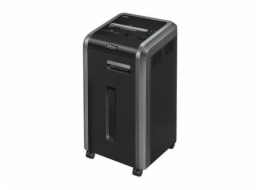 FELLOWES skartovač 225 Ci/ křížový řez 4x38 mm/ objem koše 60 l/ certifikát NBÚ/ stupeň utajení P-4 (důvěrné)/ černý