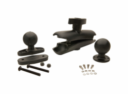 RAM MOUNT KIT, FLAT CLAMP BASE, MEDIUM ARM, 8.5 inches (215mm)