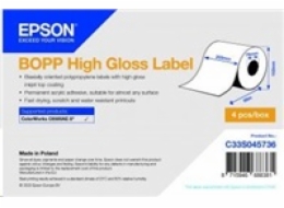 BOPP High Gloss Label Cont.R, 203mm x 68m
