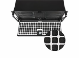 CHIEFTEC rack 19" 4U UNC-411E-B-80R / 2x800W redundant zdroj / USB 3.0 / černý