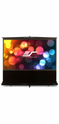 Elite Screens F100NWH ELITE SCREENS plátno teleskopické od podlahy vzhůru 100" (254 cm)/ 16:9/ 124,5 x 221,5 cm/ Gain 1,1/ case černý