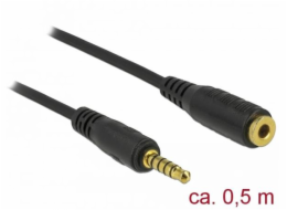 DeLOCK Klinkenkabel 3,5mm 5Pin (Stecker) > 3,5mm 5Pin (Buchse)