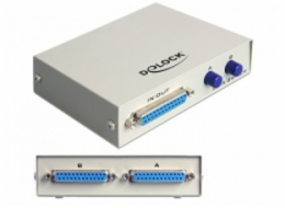 Delock Paralelní Switch Sub-D 25 pinů 2-portový manuální