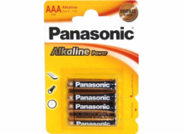 Baterie Panasonic Power alk., AAA/R03 Blistr(4) Bronze