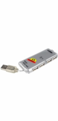 PremiumCord USB 2.0 HUB 4-portový bez napájení