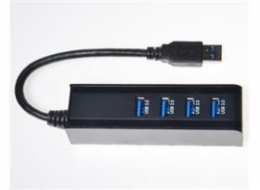 PremiumCord USB 3.0 Superspeed HUB 4-portový