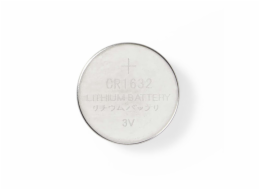 Nedis BALCR16325BL - Lithiová Knoflíková Baterie CR1632 | 3 V | 5 kusů | Blistr