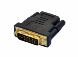 Akyga adaptér DVI-M 24+5/HDMI-F/Duplex/cerná