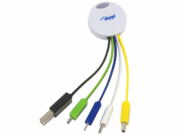 AKY AK-AD-51 adapter pendant power cable USB 5 in 1