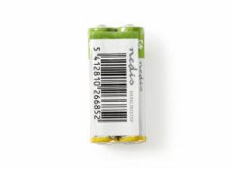 Nedis BAAKLR032SP - Alkalická Baterie AAA | 1.5 V | 2 kusů | Balení ve fólii
