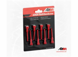 AIREN RedVibes Screw (8pcs Red color pack)