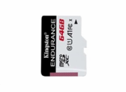 Kingston MicroSDXC karta 64GB microSD XC High Endurance, 95R Class 10 UHS-I U1