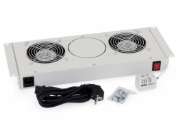 Triton 19" Vent.j.spodní(horní) pro RBA-A6, RUA-1V-220V/15W termostat