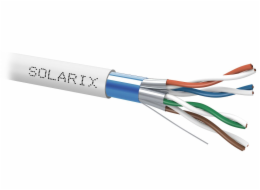 Solarix kabel CAT6A FFTP Dca-s2,d2,a1 500m, SXKD-6A-FFTP-LSOH
