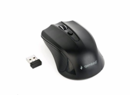 GEMBIRD Myš MUSW-4B-04, černá, bezdrátová, USB nano receiver