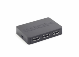 Gembird switch HDMI, 3 x port out / 1 x port in