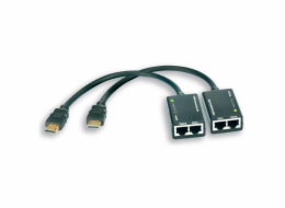 TECHLY 301153 HDMI extender by Cat.5e/6 cable up to 30m