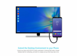 Aten 2-Port USB-C Dock Switch with Power Pass-through