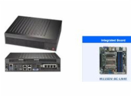 SUPERMICRO A+ mini 1U server Epyc 3251 (8C/16T) 4x DDR4 RDIMM, 2x 2,5, M.2, PCIe x16LP, 4x 1Gb LAN, IPMI