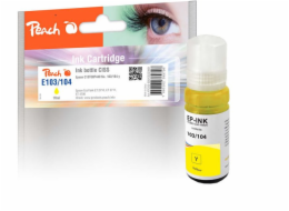 Inkoust Peach Epson 103/104 Yellow - kompatibilní PEACH kompatibilní cartridge Epson No. 103/104, C13T00S440, C13T00P440, yellow, 70ml