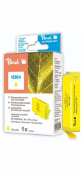 PEACH kompatibilní cartridge HP No.364, new chip, yellow, 5,7 ml, 420str.