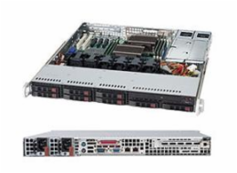 SUPERMICRO 1U chassis 8x 2,5" HS SAS/SATA, 2x500W (Platinum)