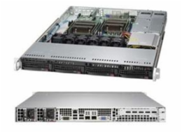 SUPERMICRO 1U chassis 4x 3,5" HS SAS/SATA, 2x700W (80PLUS Platinum)