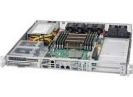 SUPERMICRO mini1U chassis 2x internal Drive Bays 2,5", 350W (Platinum) Front IO