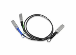 Nvidia Mellanox® passive copper hybrid cable, IB HDR 200Gb/s to 2x100Gb/s, QSFP56 to 2xQSFP56, LSZH, colored pulltabs, 2
