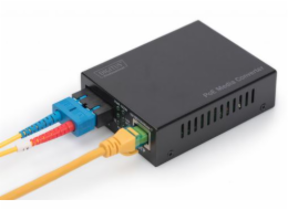 Digitus Digitus Gigabit PoE Medienkonverter, RJ45 / SC, SM