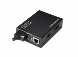 Digitus Media Converter, Singlemode, BiDi, WDM 10/100Base-TX to 100Base-FX, Tx1550nm / Rx1310nm SC connector, Up to 80km